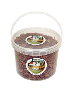 Dried Mealworms - 10 Litres