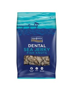 Fish4Dogs Dental Sea Jerky Fish Knots 100g