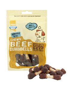 Good Boy Chewy Beef Dumbbells