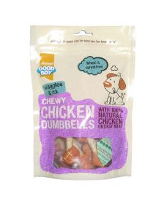 Good Boy Chewy Chicken Dumbbells