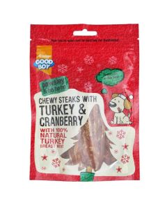 Good Boy Chewy Steaks with Turkey & Cranberry