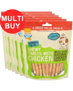 Good Boy Chewy Twists with Chicken 6 Pack