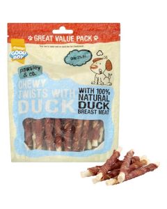 Good Boy Chewy Twists with Duck 320g