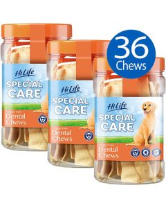 HiLife Special Care Original Daily Dental Chews 180g - 3 Pack