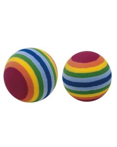 Large Foam Rainbow Balls For Cats