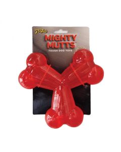 Mighty Mutts Large Rubber Tri Bone