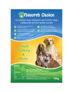 Natures Choice Dog Food 15kg