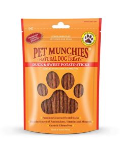 Pet Munchies Duck & Sweet Potato Sticks