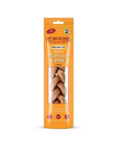 Pet Munchies Dental Buffalo Chew - Large