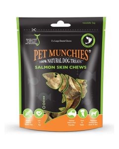 Pet Munchies Large Salmon Skin Chews