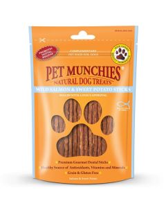 Pet Munchies Wild Salmon & Sweet Potato Sticks