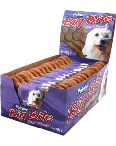 Pointer Big Bite Beef Dog Biscuits - 14 Pack