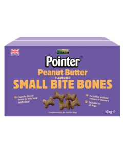 Pointer Peanut Butter Flavoured Small Bite Bones 10kg
