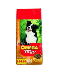 Omega Tasty Adult Chicken Dog Food 15kg