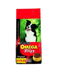 Omega Tasty Original Adult Dog Food 15kg