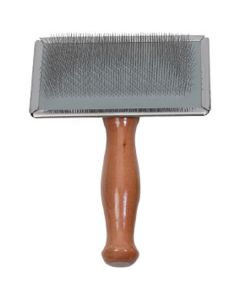 Ancol Wooden Medium Dog Slicker