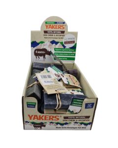 Yakers Blueberry Medium Box of 20 Dog Chews